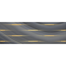 Агат Лайнс Декор VT\C40\60082 серый 20х60 глянцевый