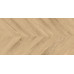 Вуд Латина Миле Шеврон Керамогранит бежевый 60х120 матовый карвинг