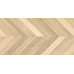 Вуд Роял Алмонд Шеврон М Керамогранит бежевый 60х120 матовый карвинг