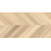 Вуд Роял Алмонд Шеврон М Керамогранит бежевый 60х120 матовый карвинг