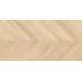 Вуд Роял Алмонд Шеврон Керамогранит бежевый 60х120 матовый карвинг