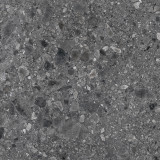 Чеппо Неро ПРО Керамогранит графитовый 60х60 матовый структурный R12/B Бархат