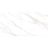 Калакатта Кларити Голд Керамогранит белый 60х120 матовый